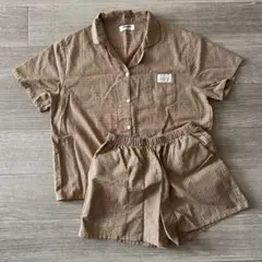 Juuneedu バスケットチェックパジャマセット