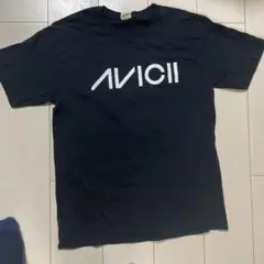 AVICII ロゴ Tシャツ ネイビー