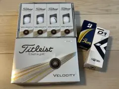 【新品未使用】タイトリスト Velocity 2ダース　おまけ付き