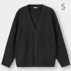 GU ブラッシュドヤーン カーディガン(長袖)