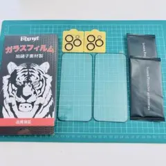 iPhone15 Pro ガラスフィルム ２枚 カメラフィルム 2枚