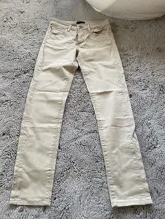 美品【UNIQLO JEANS】ベージュ カーキ チノパン デニム サイズ28