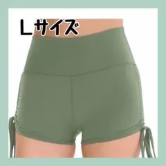 ❤️ラスト１点❤️オリーブグリーン ショーツヨガパンツレギンス美尻レディース