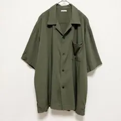 ジーユー GU オープンカラー 半袖シャツ メンズ L
