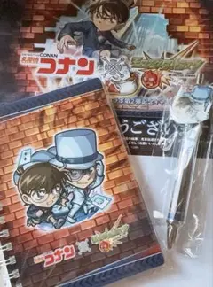 モンストコラボ　第2弾記念キャンペーン 名探偵コナン ボールペン メモ帳セット