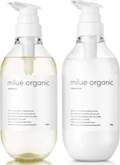 ミルエ オーガニック シャンプー トリートメント セット 500ml 美容室専売