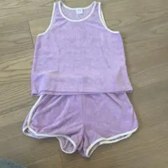 ZARA kids パイルセットアップ