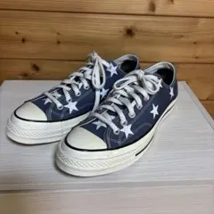 Converse ct70 ネイビー 星柄　27.5cm
