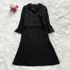【高級】XLサイズ美品 東京イギン ビルブラス ブラックフォーマル セットアップ