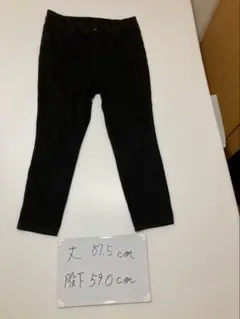 UNIQLO ブラック スキニーパンツ XL