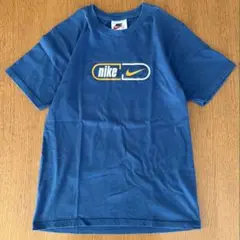 90s NIKE ネイビー 半袖 Tシャツ 白タグ 銀タグ ヴィンテージ
