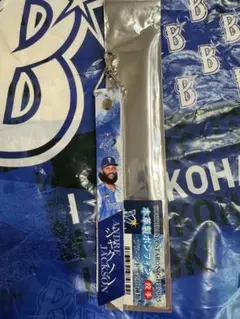 横浜DeNAベイスターズ 本革製ボンフィン　#42 ジャクソン