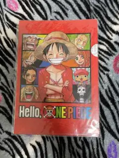 ONE PIECE 『Hello.ONE PIECE展』 A5ファイル３枚セット