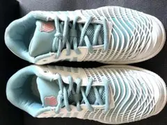 【値下げ】K-SWISS テニスシューズ 女性用 ライトブルー/ホワイト