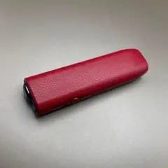 1アイコス イルマワン iqos iluma one ケース カバー シボ赤