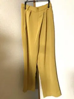 マスタード イエロースラックス