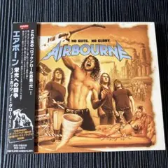【日本盤、帯付き】AIRBORNE / No Guts. No Glory.