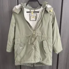 H&M パデッドパーカ　モッズコート　120cm