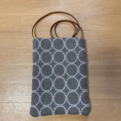 ハンドメイド  ミナペルホネン    ショルダーバッグ