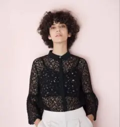 カレンバナーバレット✴︎美品レースブラウス