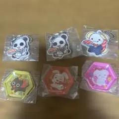 最新くら寿司アクリルキーホルダー 6個セット