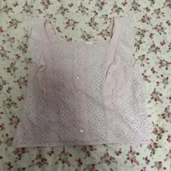 DEICY ピンク　ブラウス