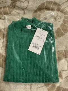 コンビミニ　ハイネックTシャツ(ケーブル)
