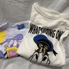 新品未使用　ドナルドTシャツ　2枚セット