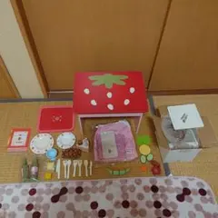 当時物! 野いちごのおままごと レストラン セット? マザーガーデン