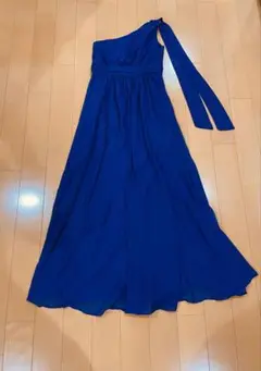 最終お値下げ⭐︎ロイヤルブルー　ロングドレス