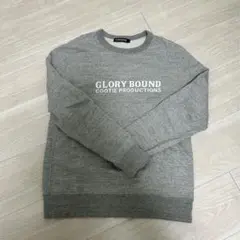 cootieクーティ　GLORY BOUNDプリントクルーネックスウェット