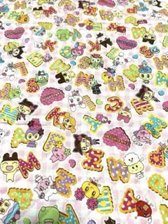 たまごっち　バンダイ　キルティング　 生地 2011年製