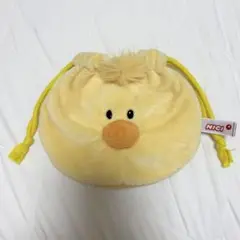 NICI 巾着 ひよこ　巾着ポーチ　小物入れ　ニキ