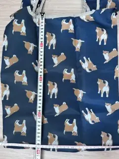【ラスト1点！新品、タグ付き】柴犬柄 可愛い エコバッグ折りたたみ
