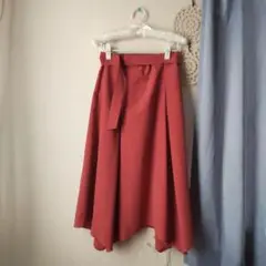 UNITED ARROWS ユナイテッドアローズ✳アシンメトリー　膝丈　スカート