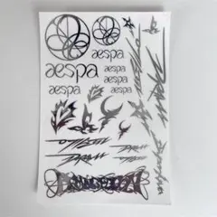 【1シート約20枚】Aespa シールステッカー　セット