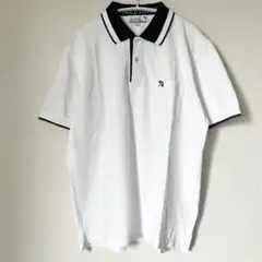 Arnold Palmer アーノルドパーマー ポロシャツ　半袖　ホワイト　L