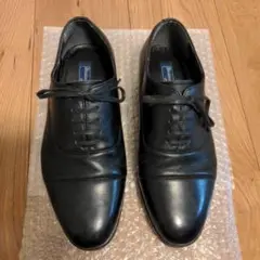 Daniele 黒 レザー ドレスシューズ