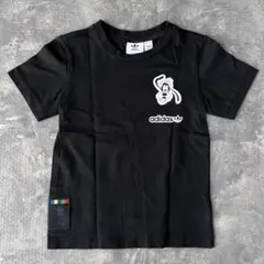 【美品】アディダス adidas グーフィー 半袖Tシャツ 90cm ブラック