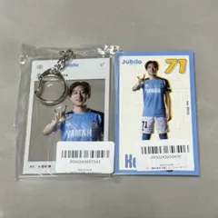 【匿名配送】ジュビロ磐田 倍井謙 ラッフル アクリルキーホルダー