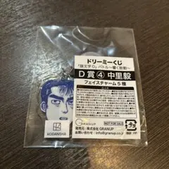 頭文字D ドリーミーくじ 中里穀　フェイスチャーム　D賞