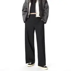 定価 4,270円／Ｌサイズ 丈長め 補正75cm／スマートワイドパンツ