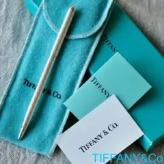 極美品TIFFANYu0026Co. スターリングシルバーツイストボールペン筆記確認済み