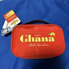 ロッテ　Ghana ガーナ ポーチ　SHOO-LA-RUE タグ付き