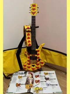 FERNANDES イエローハートJr  スピーカー内蔵ギター hide FERNANDES フェルナンデス YELLOW HEART Jr【hideモデルアンプ