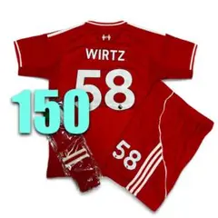 150㎝ 25-26 リバプール ヴィルツ サッカー ユニフォーム レプリカ