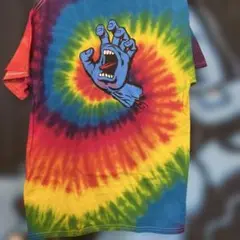 サンタクルーズ　タイダイ柄 Tシャツ カラフル　Mサイズ