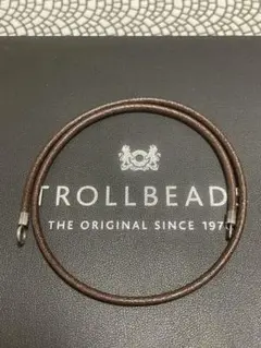 trollbeads サイズ42センチ　レザーネックレス