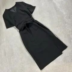 ルイルエブティック⭐︎ブラックフォーマル　前開き　ワンピース