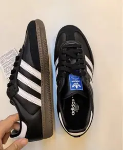Samba OGブラックとホワイトのレトロなスポーツカジュアルシューズ